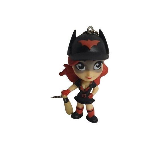 DC Comics Batwoman Lil Bombshells Figural Clip 2" Vinyl Figure Backpack Clip NEW - Picture 8 of 8